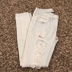American Eagle ripped jeans